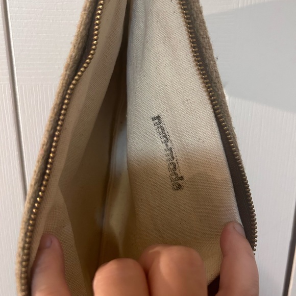 Handcrafted Wristlet Made by Nanmadeobjects Using Pendleton Wool and Leather - Picture 5 of 5